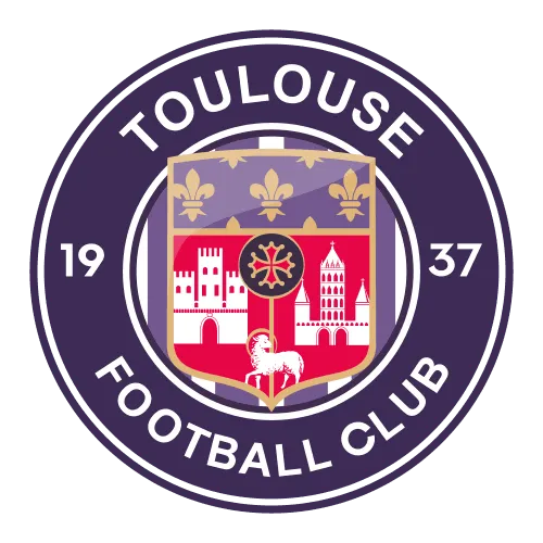Logo du Toulouse Football Club avec un blason central et les années 1937 autour